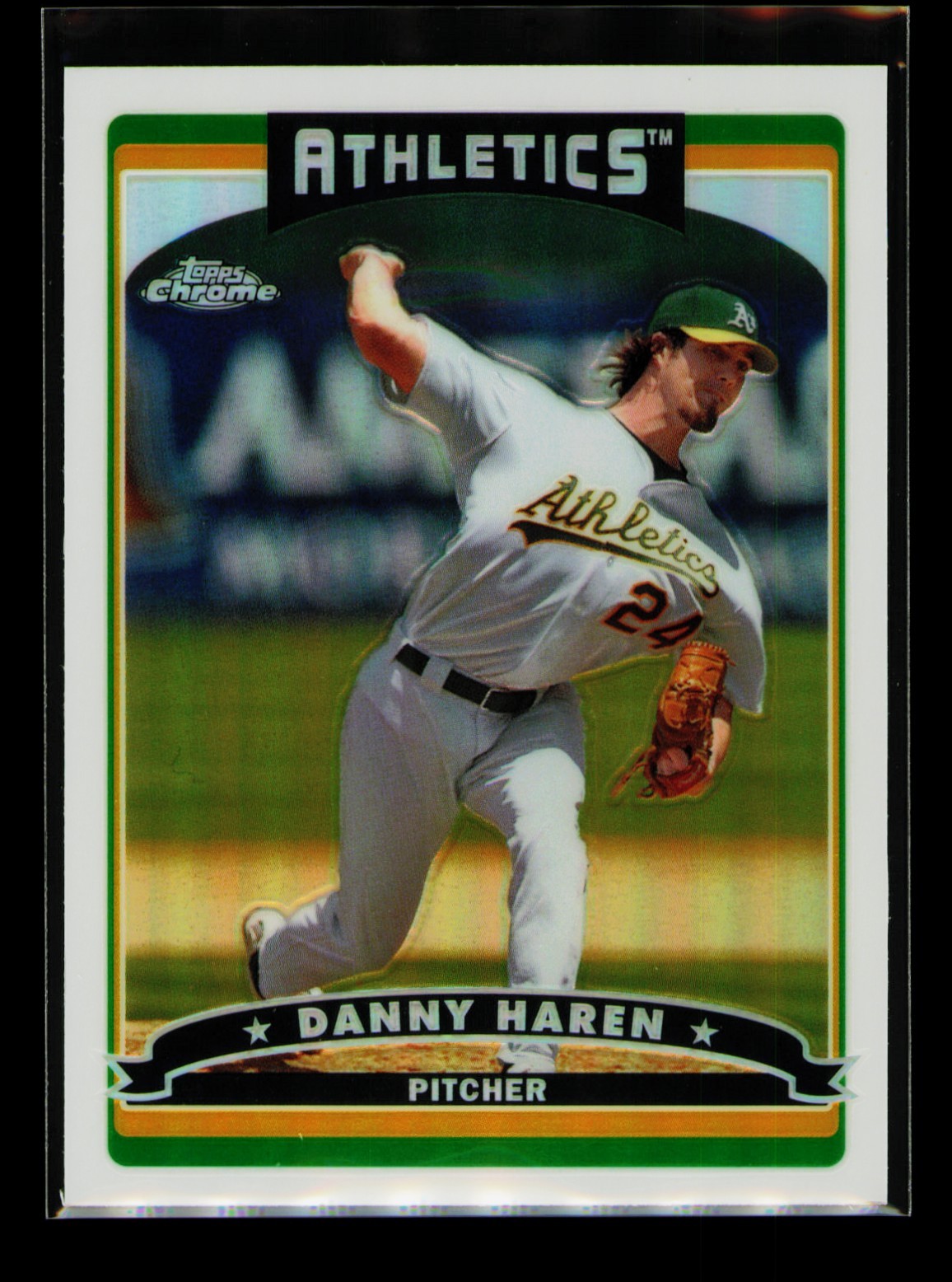 2006 Topps Chrome Refractor #508 Danny Haren