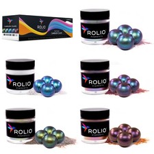 Chameleon Mica Powder 5 Color Shift Pigment for Epoxy Resin Nail Art 25g