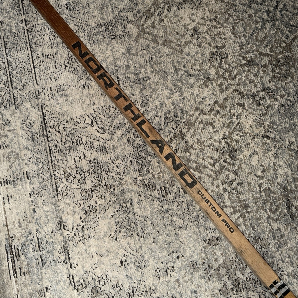 Vintage 1970's Northland Custom Pro Wooden Ice Hockey Stick 6R