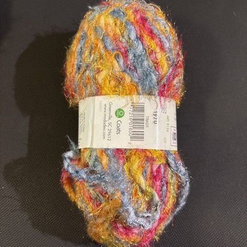 Moda Dea Swirl Yarn, Tinker, Red Yellow Blue, 1.76 oz. Coats - Picture 3 of 5