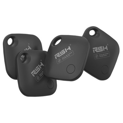 Air Tracker Tag 4 Pack for Android Luggage Tracker Tags Works with Google Find