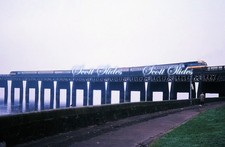 35mm Railway Slide of an HST on the Tay Bridge on 14th October 1978. (Original)