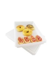 Fish Tubs/Food Storage Bins 10lb 11.5x15.5x2", Pack of 10 Shallow Containers ...