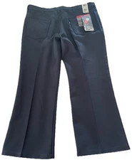 Vtg Levis 517 Dress Western Collection Saddleman Navy Pants Size 42x27 NWT