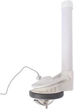 Universal Toilet Flush Valve, 2-Inch One Piece Toilet Replacement Parts