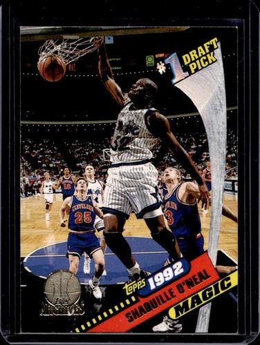 1992-93 Topps Archives Shaquille O'Neal Gold Rookie RC #150 Magic