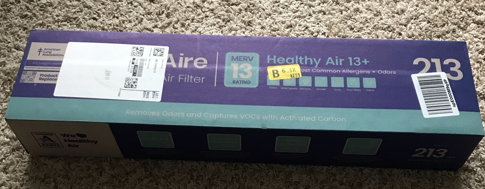 For Aprilaire Whole House Air Purifiers Merv 13 (949)