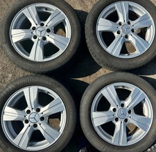 1x Alufelge 16 Zoll 5x112 Mercedes-Benz W245 Rim Wheel