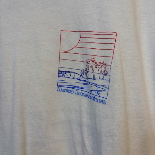 Hurley International Paradise Graphic T-Shirt XL Palm Tree Beach Surf Tee NWT - Picture 4 of 6