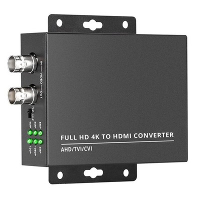 TVI to HDMI Converter Full HD 4K Converter, 1080p/720p/4K/8MP/5MP/4MP/3MP, BN...