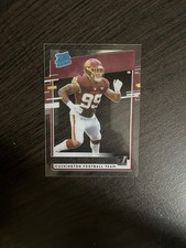 2020 Panini Chronicles - Clearly Donruss Rated Rookie Chase Young #RR-CY (RC)