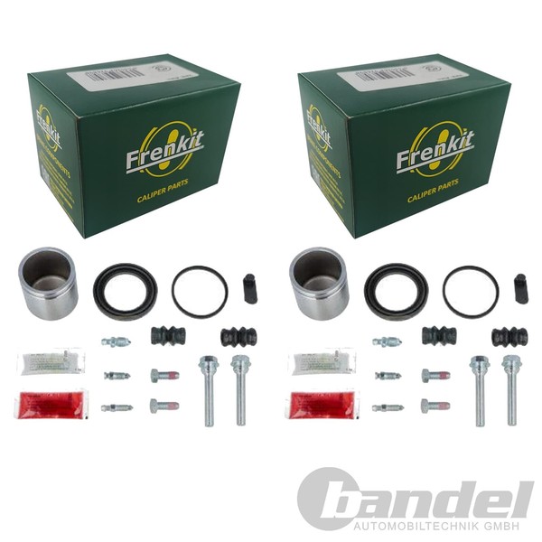 2X Frenkit Reparatursatz Bremssattel Vorne Passend FüR Dacia Dokker Duster Lodgy-image