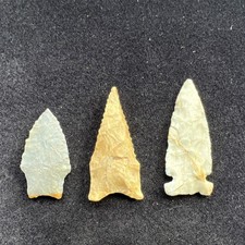 Kirk, Dalton, Side Notch Arrowheads