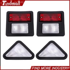 Front & Rear Light Kit for Bobcat T140 T180 T190 T200 T250 Headlight Tail Light