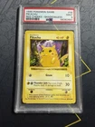 1999 POKEMON BASE SET RED CHEEKS-SHADOWLESS #58 PIKACHU PSA 9