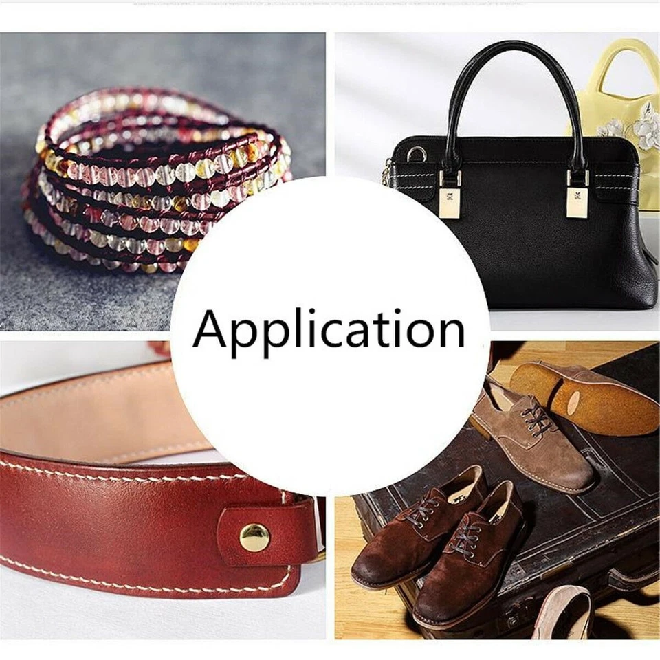 260M 150D Leather Sewing Waxed Thread Hand Wax Stitching Repair Cord Craft DIY - Image 2 of 4