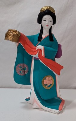 The Hamilton Collection LE Art of Kabuki Female Lion Dancer Hand Numbered