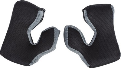 Fly Racing 73-47222M Formula Cheek Pad Black/Cool Grey Md 55mm