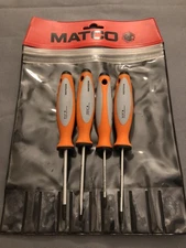 Matco 4 PIECE TOP TORQUE II™ PRECISION SCREWDRIVER SET - ORANGE - SPRO4