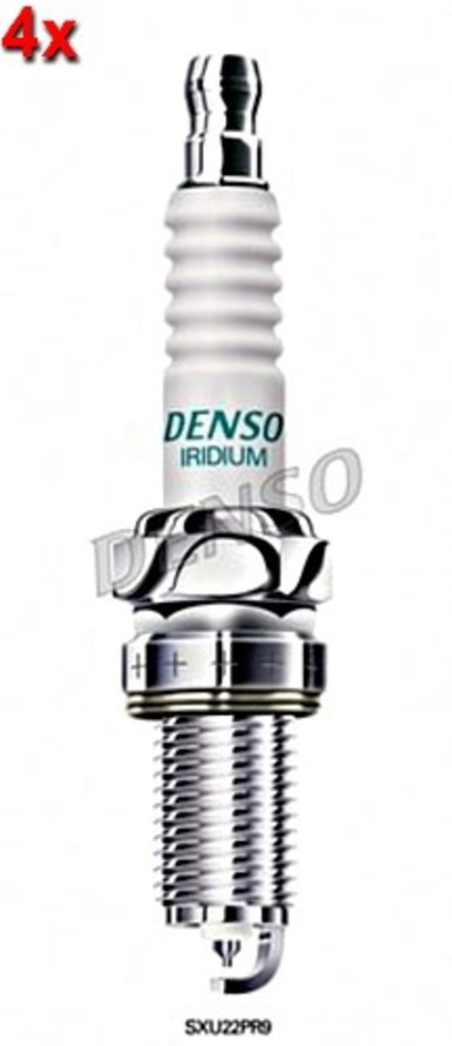 DENSO 4x Spark Plug For DAIHATSU PERODUA SUBARU 1.3-1.5L 2000-2012 90048-51200