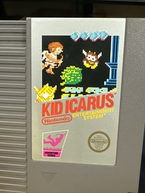 Kid Icarus ( NES ) Tested Authentic W/ Manual - 5 Screw