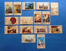 Nicaragua Stamps, Scott 978-988, C876-C979 Complete Set MNH