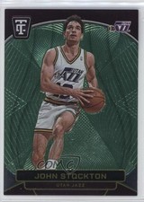 2024-25 Totally Certified Legends Neon Green Mirror 55/99 John Stockton HOF d4v