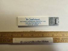 Vtg Mr Goodwrench Matthews-hargreaves Chevrolet Royal Oak Mi Metal Utility Knife