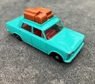 Vintage Matchbox #56 FIAT 1500 with Luggage Made in England by Lesney