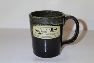 Foothills Amish Furniture Landrum, SC Deneen Pottery 12 oz Ceramic Coffee Mug