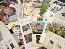 Kodak + Others Cameras Vintage Magazine Ad Advertisement Print Lot of 34 10x13