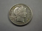 High Grade 1904 Barber Dime