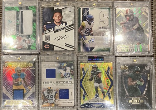Nfl Football Card Lot Rpa Patches Autos Numbered Cards Must Have For Collectors