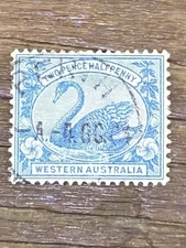 Western Australia. 1898/1907 2.5d Blue. SG 114. Good Used
