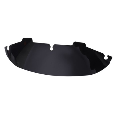  Black 5in Motorcycle Windshield Extension Enhanced Safety Reduce Noise Sporty
