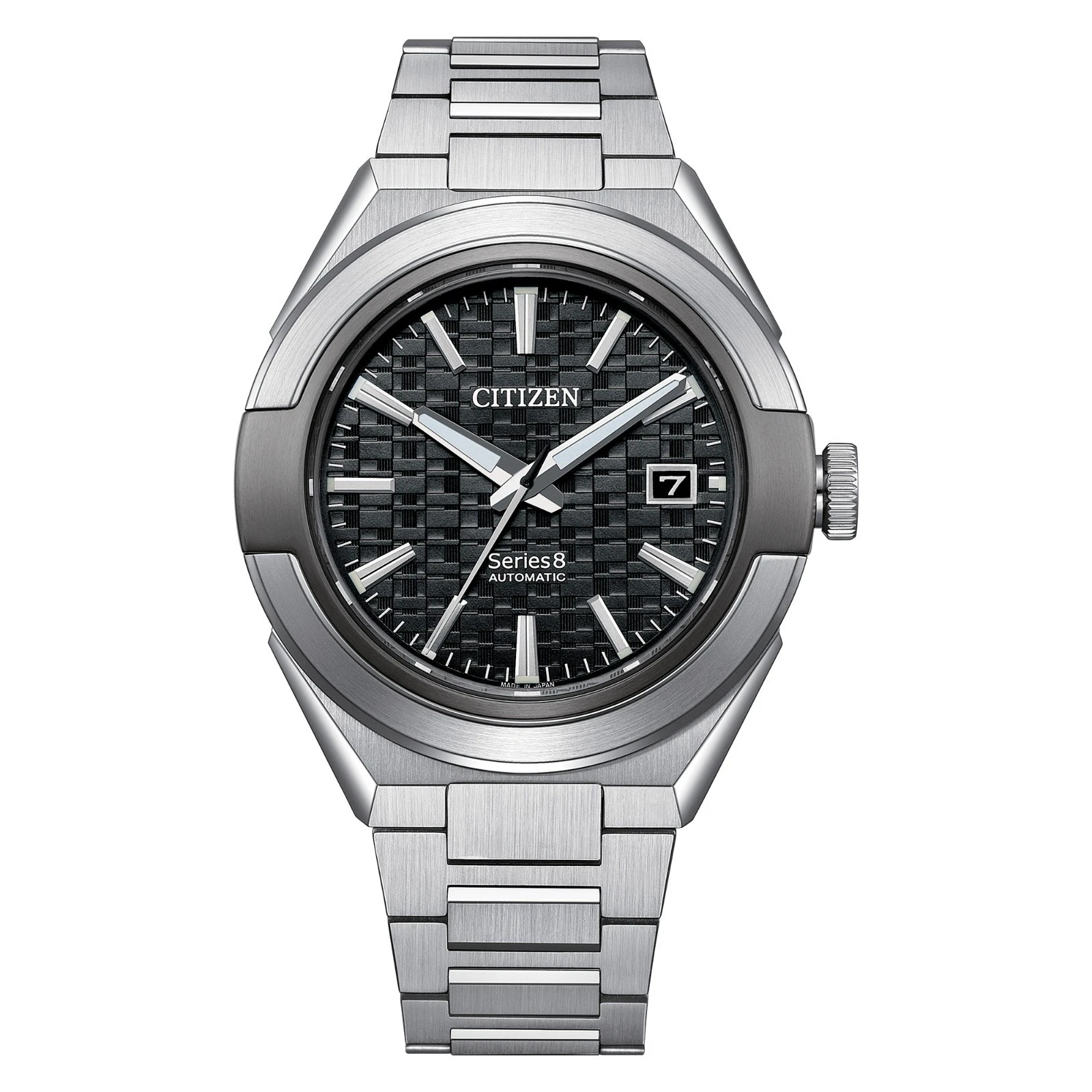 Citizen Men's Series 8 870 Automatic Silver Watch 40MM NA1036-56E