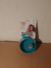 OXO Tot Teal Silicone Bowls - Weighted Bottom - Brand New