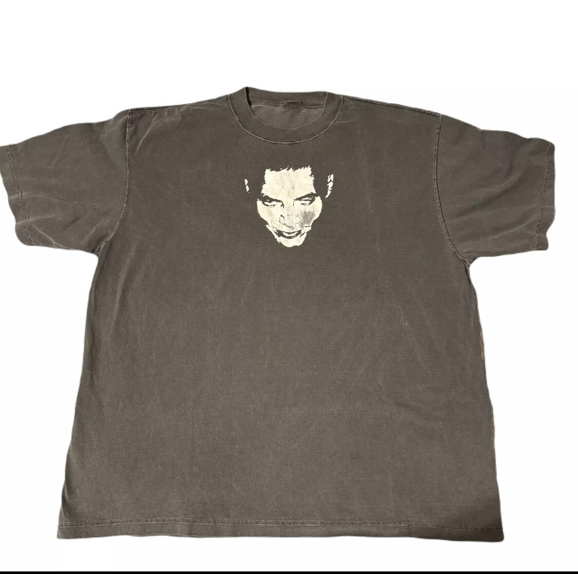 Vintage Y2K Steve O Shirt Face Tour Shirt Sz S Black Rare MTV