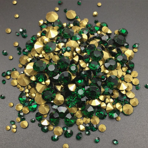 1440pcs ss6-ss28 Mixed Size Round Pointed Back Crystal Glass Rhinestone DIY - Picture 18 of 23