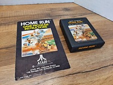 HOME RUN W/ Manual Atari 2600 Tested Working NICE CX2623