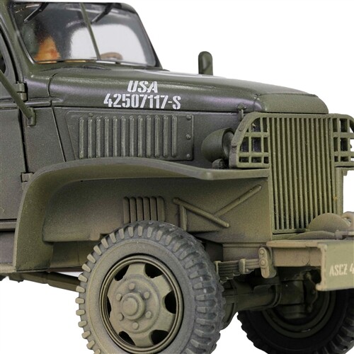 FORCES OF VALOR - GMC CCKW 353B with cab and roll bar type 1609 - M37 machine... - Picture 16 of 17