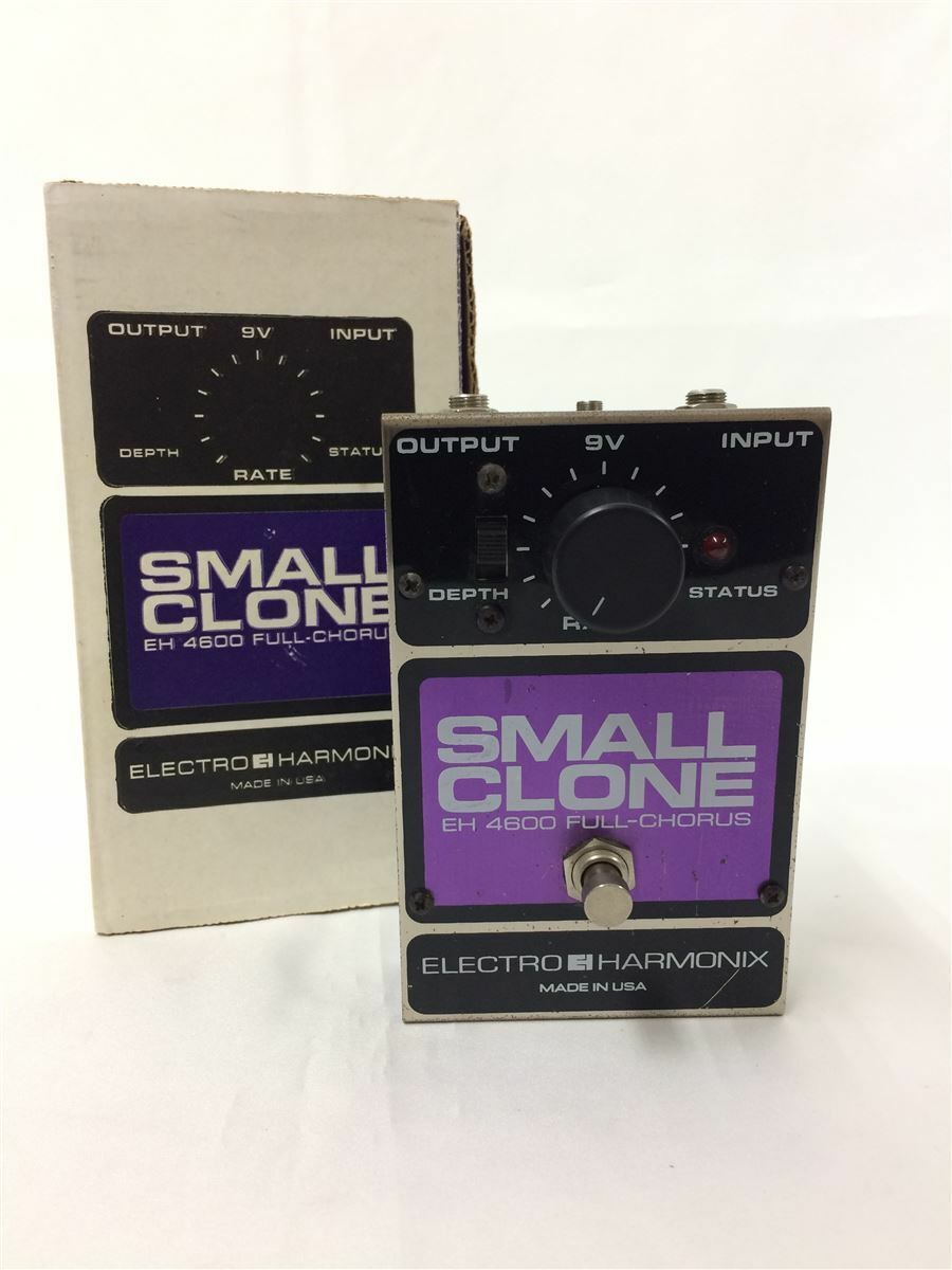 Electro Harmonix Small Clone EH 4600 Full Chorus Pedal with Electro Harmonix Small Clone EH 4600 Full Chorus Pedal with