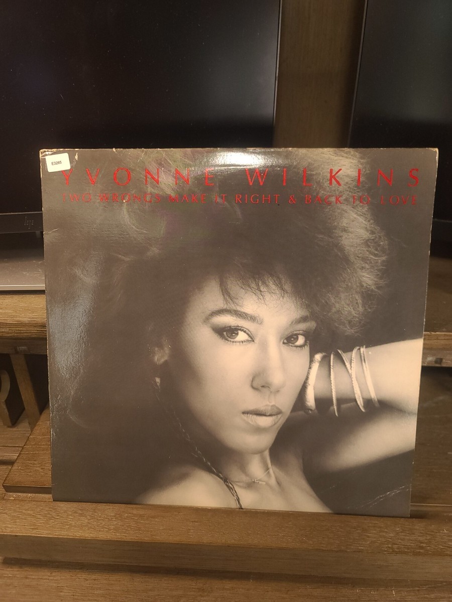 A27 Yvonne Wilkins: Two Wrongs Make It Right/ Back To Love - 1984