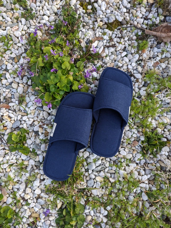 Домашние льняные тапочки Tatami со стелькой с корицей для женщин и мужчин - Изображение 4 из 4