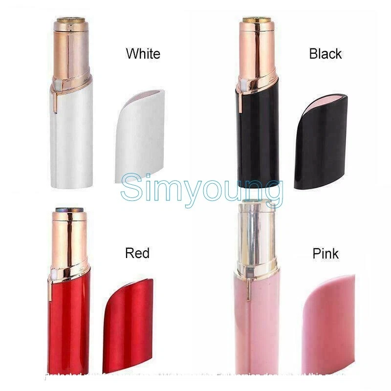 Aparador elétrico feminino de sobrancelhas removedor de pelos depiladora facial de sobrancelha EUA - Imagem 2 de 4