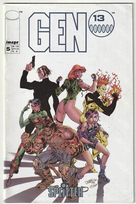   GEN 13 #5, Splitter/Image Comics 1997 COMICHEFT Z1-