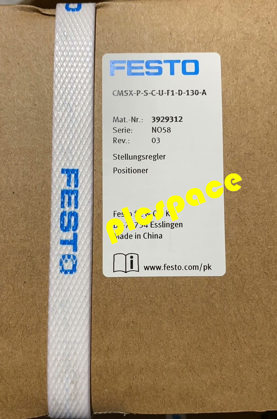 FESTO CMSX-P-S-C-U-F1-D-130-A 3929312 analog positioner brand new