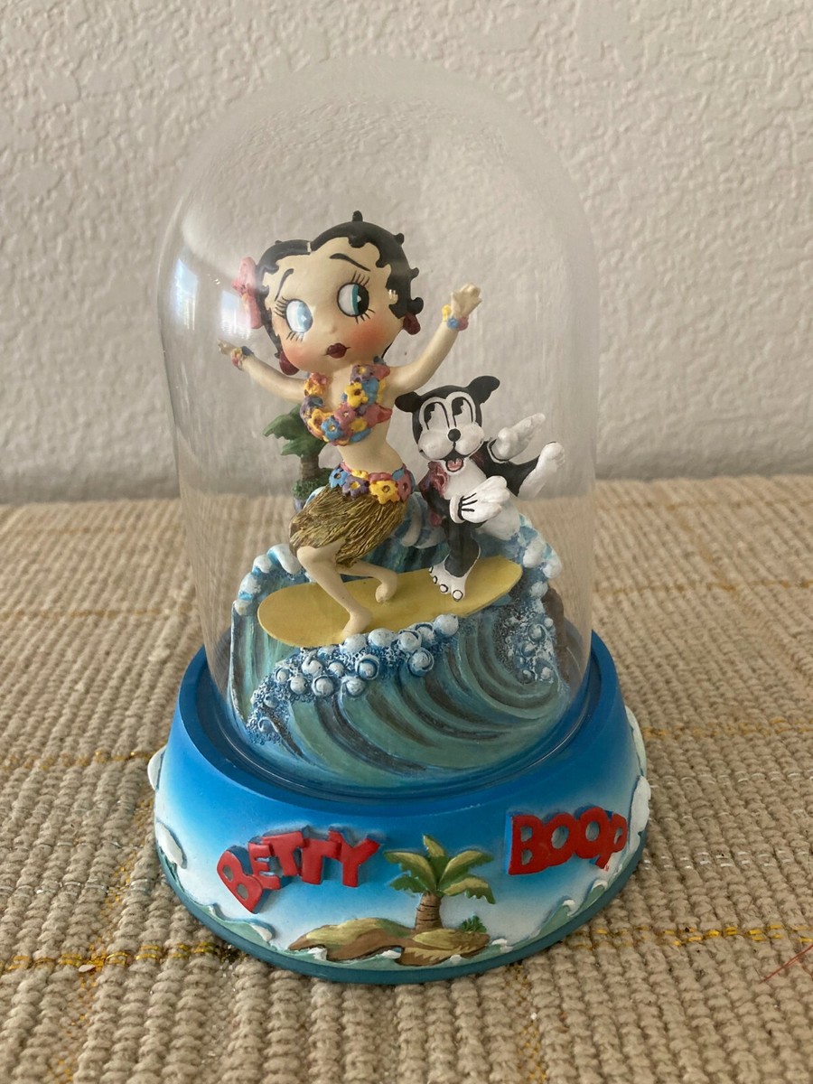 Betty Boop ~ Surfboard Betty Hand Painted Sculpture LE 1996 King