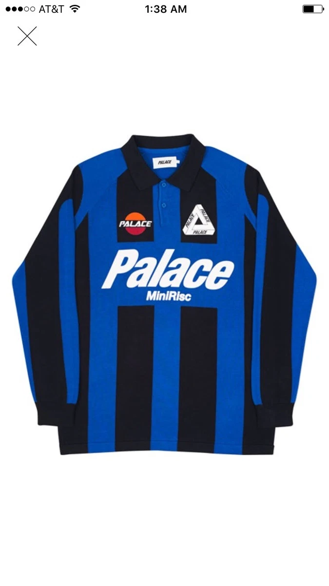 Palace Palazzo Knit Blue/Black Size L! Brand New!
