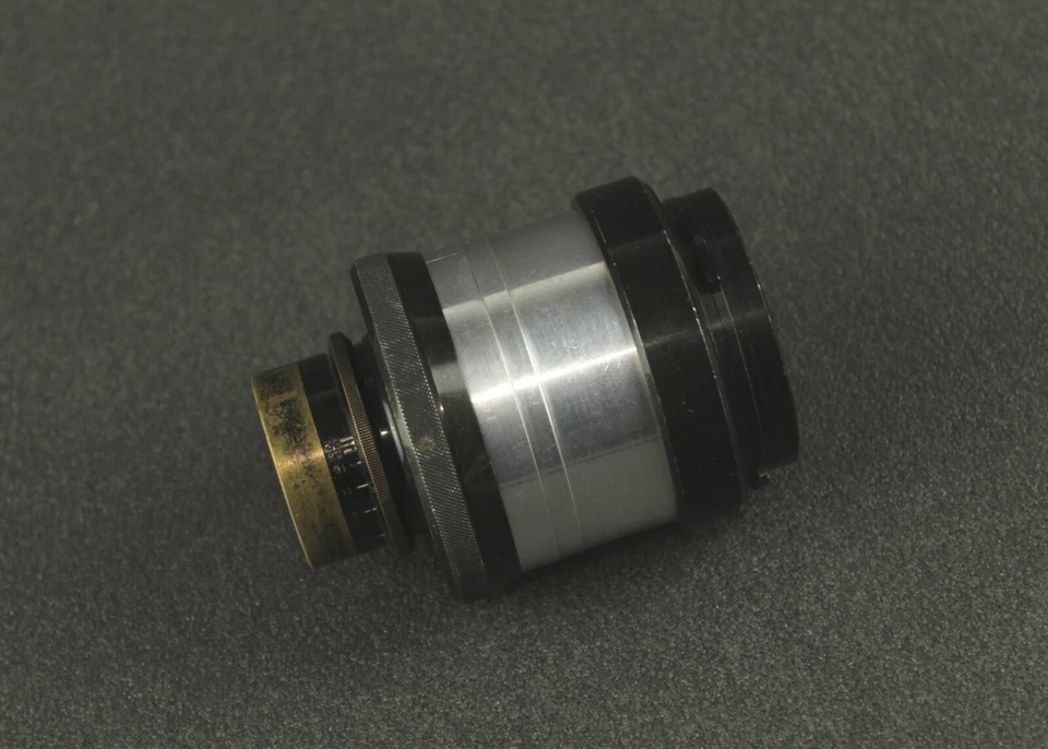 Lens Tessar Zeiss 1 : 4,5 F - 15 cm E Krauss Paris Mount M45 - Pentacon Six - Image 4 of 4